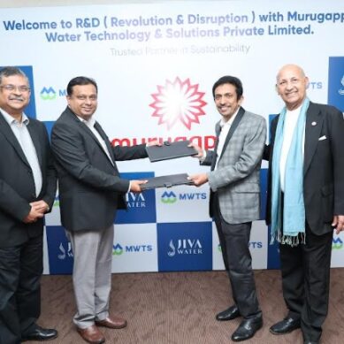 Murugappa Water Technology & Solutions Signs R&D (Revolutionary & Disruptive) MoU with Jiva Water
