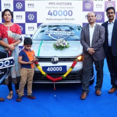 PPS Motors Achieves Historic Milestone; Becomes Country’s First Multi-state Dealer to Sell 40,000 Volkswagen Vehicles in India