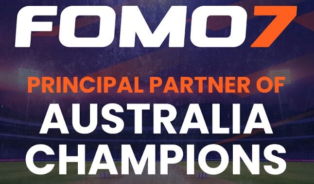 FOMO7 is the Principal Partner of Australia Champions in WCL