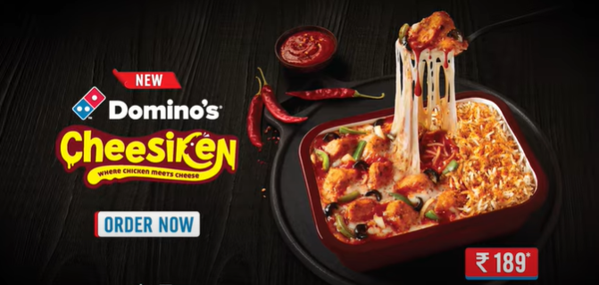 Domino’s Introduces Cheesiken: The Juiciest, Sauciest and Cheesiest Chicken in Town