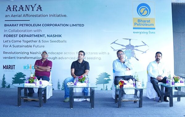 BPCL Launches Innovative Drone Reforestation Project to Revitalize Nashik’s Lands