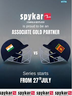 Spykar Partners as Associate Gold Sponsor for the India tour of Sri Lanka