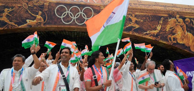 Tasva’s Ceremonial Wear Shines at the Paris Olympics’ 2024 Opening Ceremony