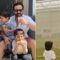 Taimur learns how to play cricket at Lord’s