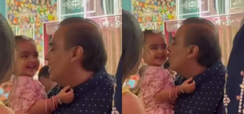 Ambani’s adorable moments with granddaughter