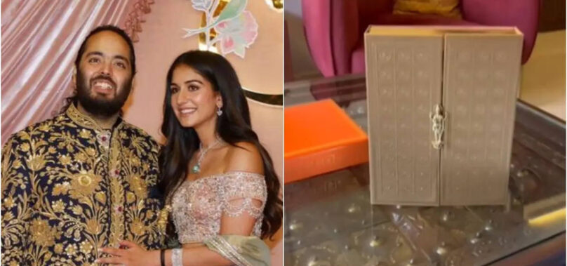 Anant-Radhika Merchant’s lavish wedding card