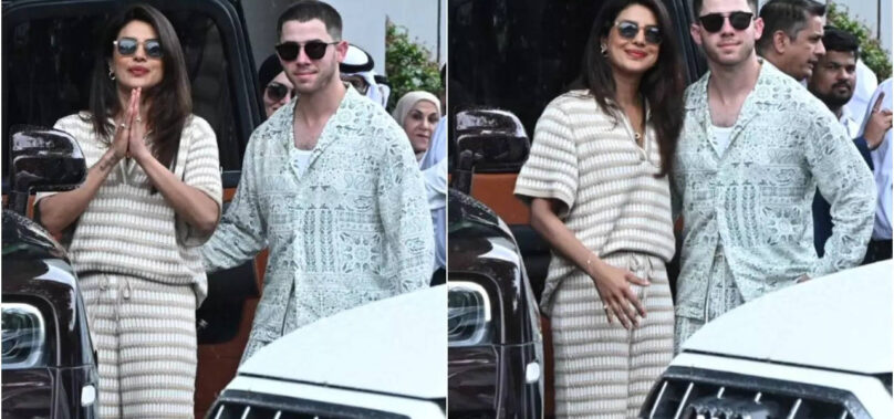 Priyanka-Nick reach India for Anant-Radhika’s wedding