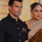 Bipasha, Karan look elegant at Mangal Utsav ceremony