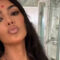 Kim Kardashian embraces red tika on forehead