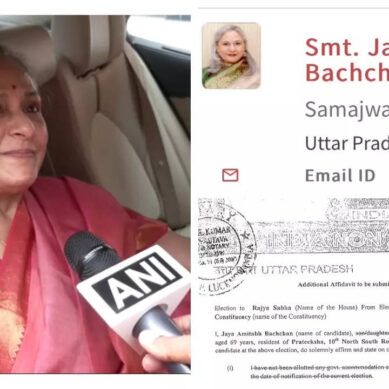 Jaya’s Rajya Sabha form with Amitabh’s name goes viral