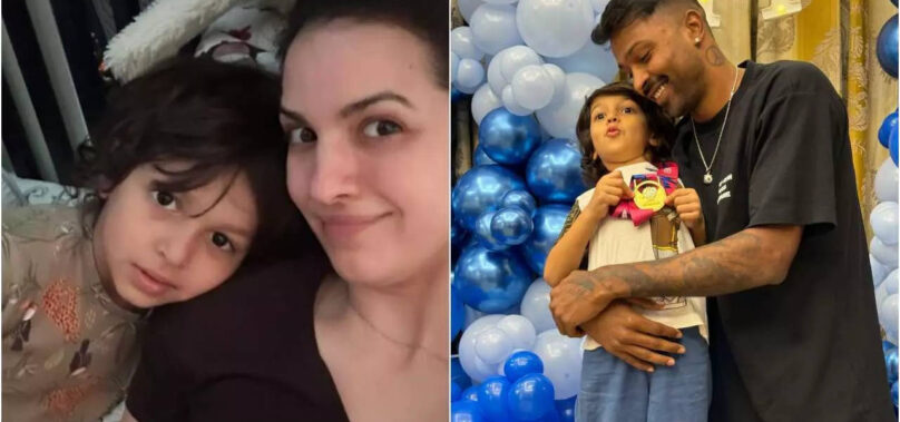 Natasa shares heartwarming photos of Agastya on b’day