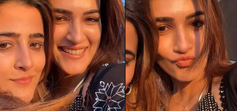 After viral smoking video, Kriti vibes with Nupur