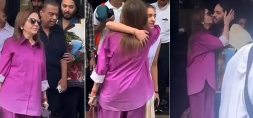 Nita shares a warm hug with ‘New Bahu’ Radhika