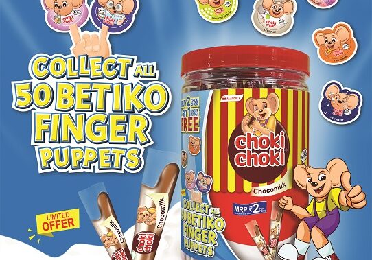 Choki Choki Chocolate Paste Launches Betiko Finger Puppets – Exciting New Consumer Promotion for Kids