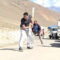 Sidharth enjoys a game of cricket with Fawad Khan