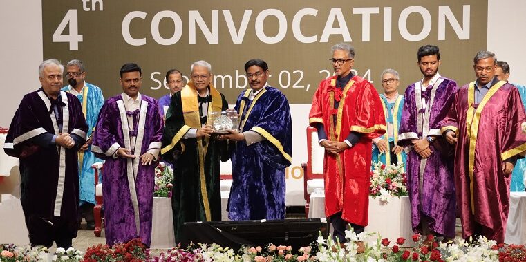 “A New Array of Leaders Graduate Today” – SRM University-AP Hosts 4th Convocation Ceremony