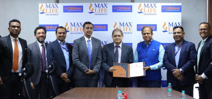 Max Life Partners with CSB Bank to Offer a Comprehensive Range of Life Insurance Solutions