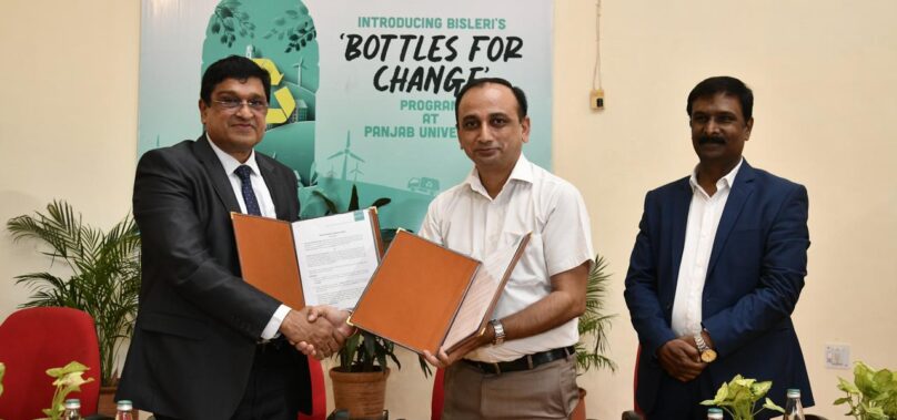 Bisleri International Partners with Panjab University to establish On-Campus Material Recovery Facility (MRF) under ‘Bottles for Change’ initiative