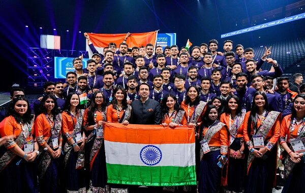 Shri Jayant Chaudhary Visits France to Cheer for Team India at WorldSkills 2024; 60 Participants Competing in 52 Skills