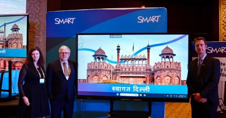 SMART Technologies Launches in India with Transformative Interactive Displays for Education