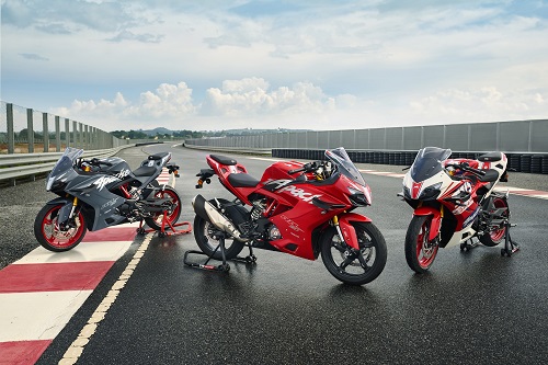 All New TVS Apache RR 310: Crafted from Record Breaking Race Machine, Launched with Segment Leading Technologies