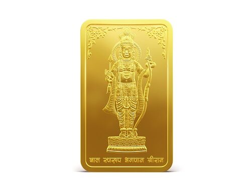 Blend of Divine and Purity – MMTC-PAMP Launches Purest 24K Ram Lalla Gold Bar