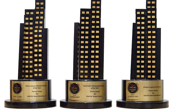 TREVOC Wins Big with Three Prestigious Awards at Realty+ Conclave & Excellence Awards 2024 – North