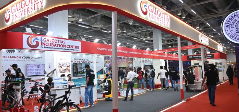 Galgotias University Wins Best Exhibition Award at UP International Trade Show 2024 with Unique Student-Led Exhibit