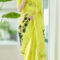 Kriti Sanon stuns in a vibrant yellow saree