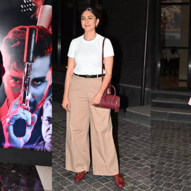 Celebs attend the screening of Yudhra in style