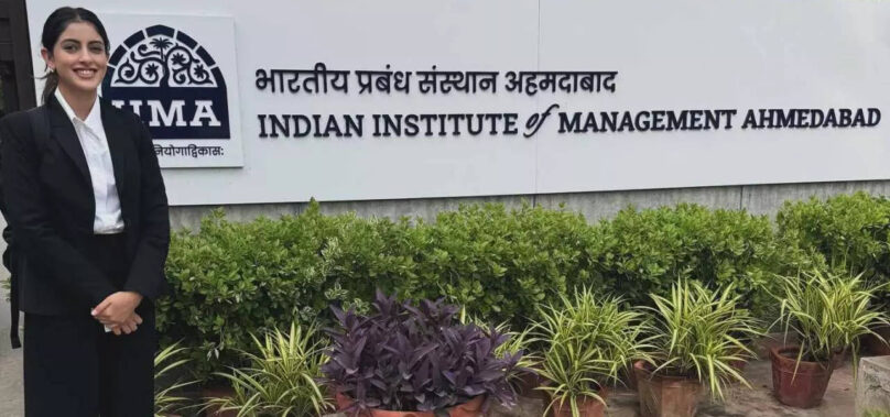 Navya reacts to trolls over IIM-Ahmedabad admission