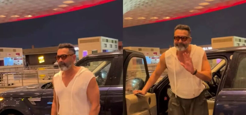 Bobby Deol turns heads with a stylish airport look