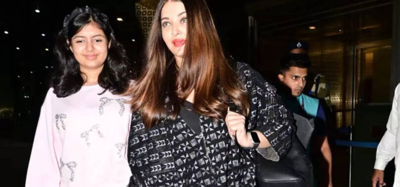 Aishwarya and Aaradhya return to Mumbai smiling