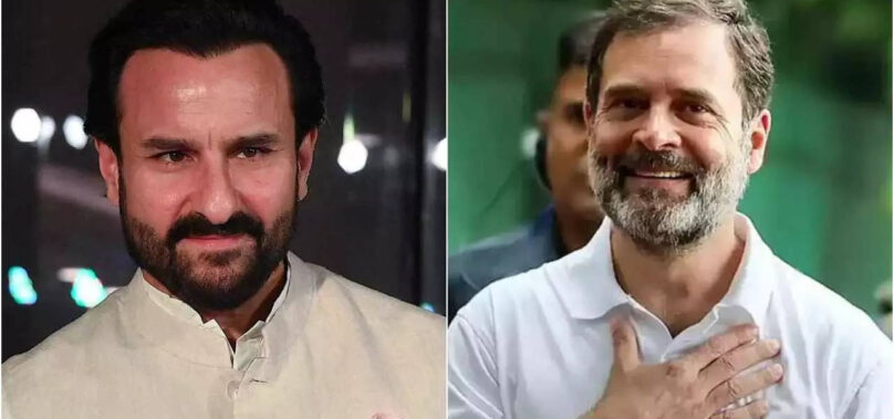 Saif praises Rahul Gandhi as a ‘brave politician’