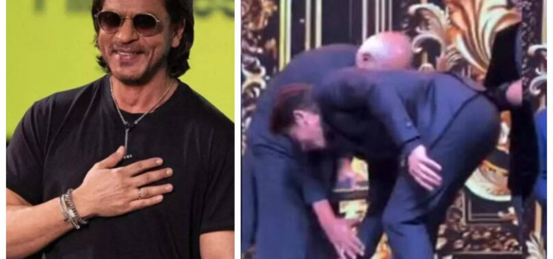 SRK touches Mani Ratnam’s feet and wins heart