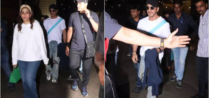 SRK makes a splash as he returns from Abu Dhabi