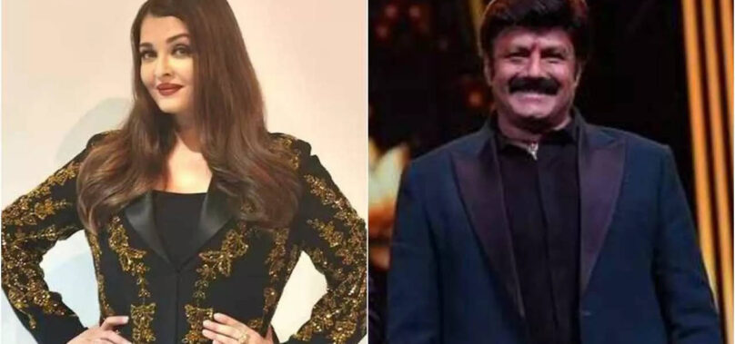 Aishwarya touches Nandamuri Balakrishna’s feet