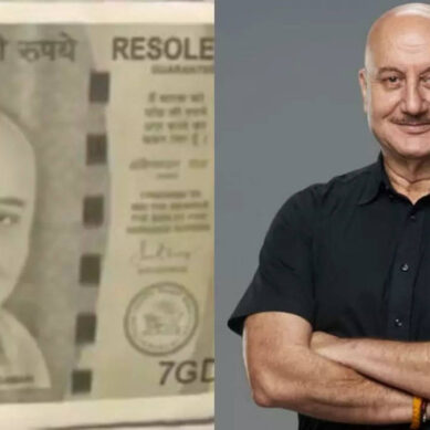 Fake notes with Anupam Kher’s pic found in Gujarat