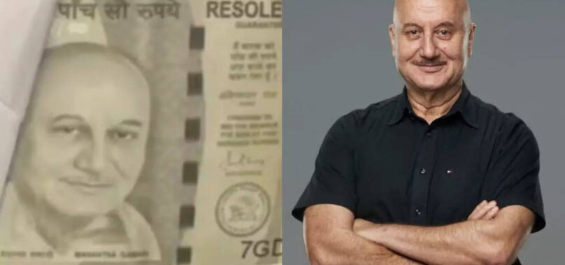 Fake notes with Anupam Kher’s pic found in Gujarat