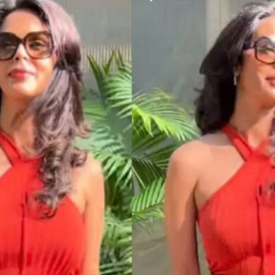 Mallika’s sassy banter with paparazzi – Watch