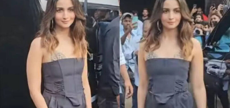 Alia exudes elegance on the sets of Kareena’s show