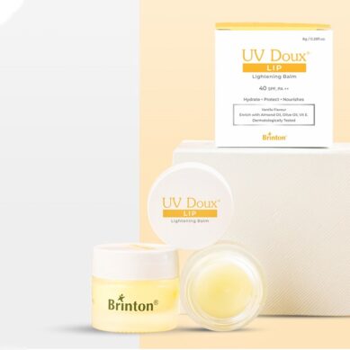 Brinton Pharma Unveils UV DOUX Lightening Balm with SPF 40