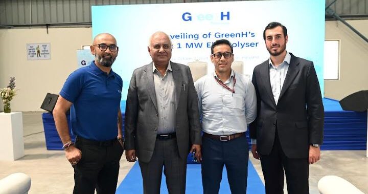 GreenH Electrolysis Unveils its First 1 MW PEM Electrolyser Manufactured at its Plant in India