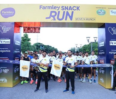 World Heart Day: Farmley Holds Snack-Run: Move N Munch Marathon