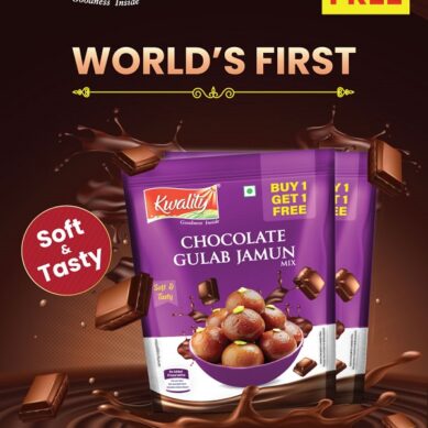 Add Cheer and Sweetness to This Festival Season with the World’s First Chocolate Gulab Jamun Mix from Kwality