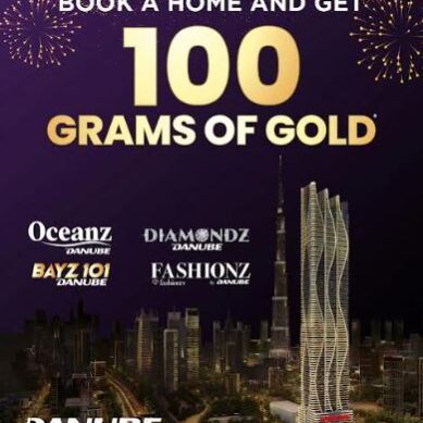 Danube Group Launches Exclusive Diwali Bonanza Offering 100 Grams of Gold to Indian customers