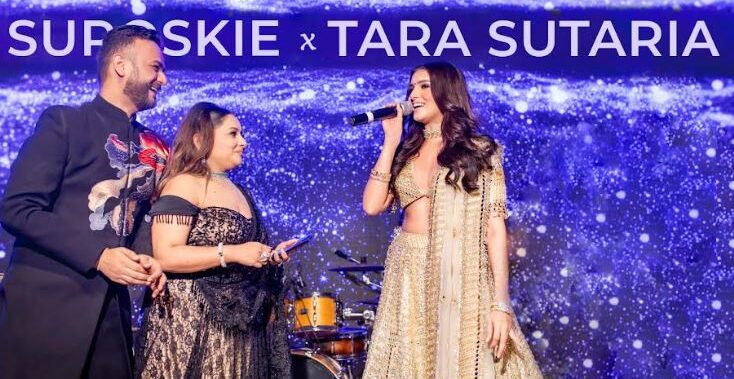 Tara Sutaria Joins Suroskie’s Glamorous Sufi Night as the Brand Ambassador for Hair Care Range