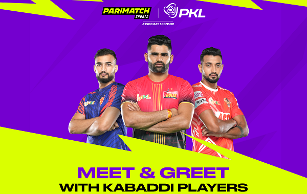 Kabaddi Icons Unite: Parimatch Sports Hosts Exclusive Meet & Greet Session with Pardeep Narwal, Ashu Malik, and Guman Singh