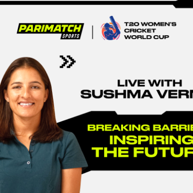 Parimatch Sports Hosts Exclusive Live Stream with Cricket Star Sushma Verma