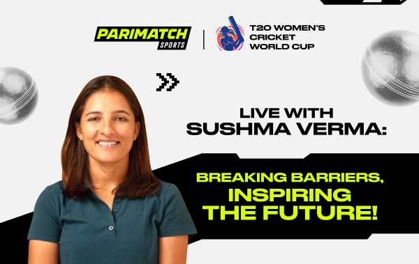 Parimatch Sports Hosts Exclusive Live Stream with Cricket Star Sushma Verma